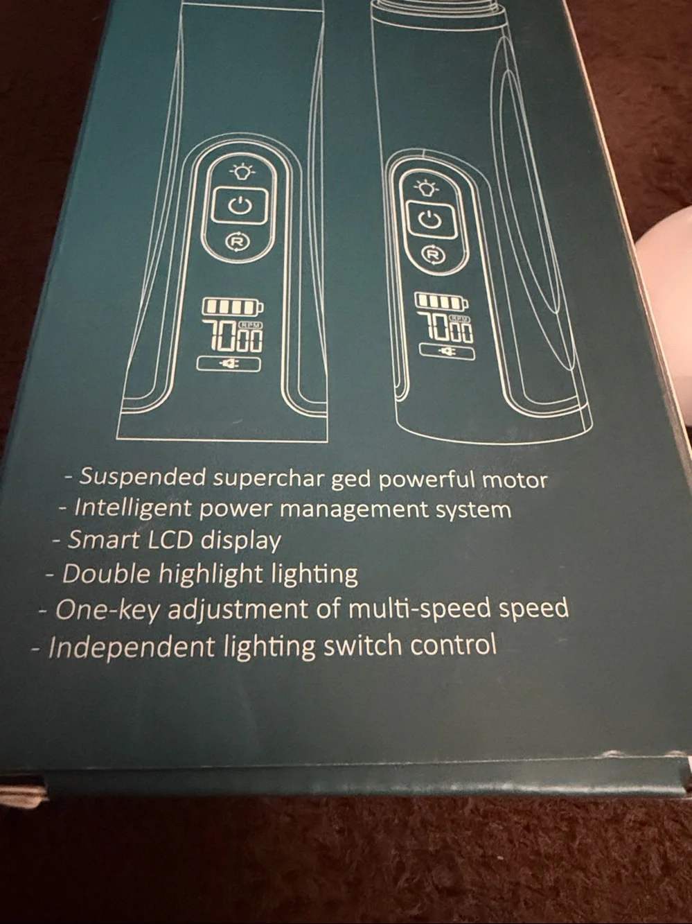 NWOT Pet Nail Grinder by Smehnser (rechargeable!)